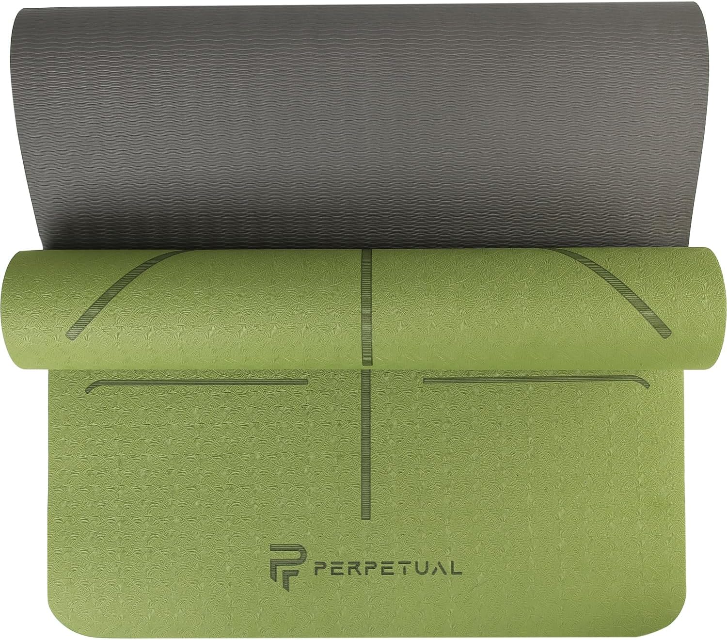 Esterilla De Yoga Y Pilates Perpetual De 6mm Tpe - Mat Antideslizante - Con Correa Y Bolsa De Transporte - Colchoneta Gruesa Y Plegable_1