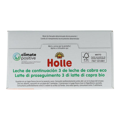 Leche de continuación 3 ECO de Cabra 10+ meses Ecológica Holle 400 g