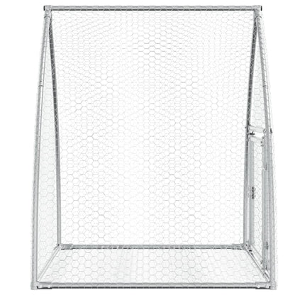 Conejera Acero Galvanizado Plateado 105x100x120 Cm_5