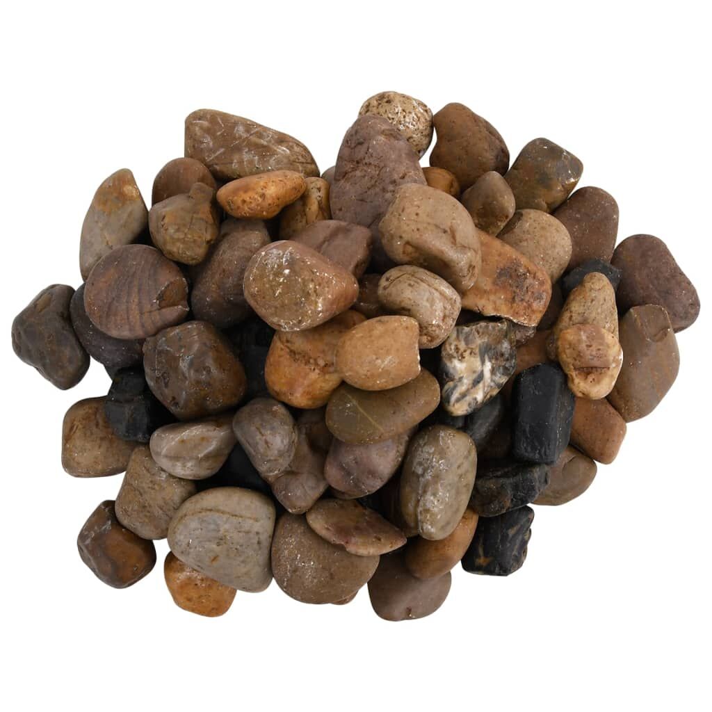 Vidaxl Guijarros Pulidos Colores Mezclados 10 Kg 2-5 Cm_2