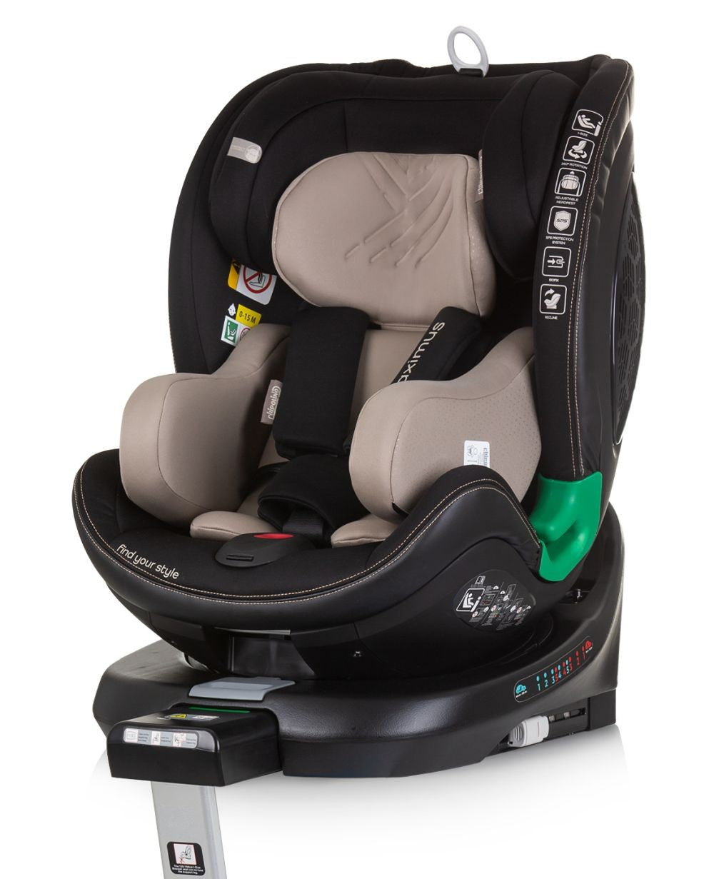 Silla De Coche Maximus 360 I-size 40-150 Cm Macadamia_1