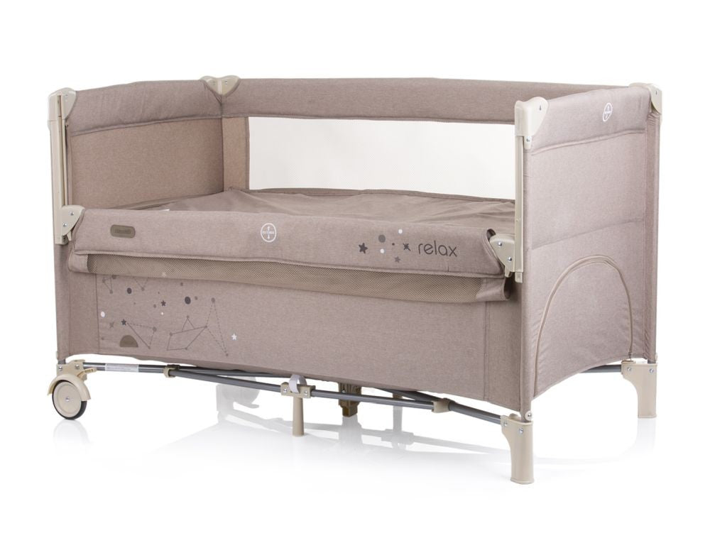 Cuna De Viaje Relax Linen Sand_0