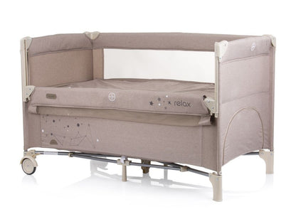 Cuna De Viaje Relax Linen Sand_0