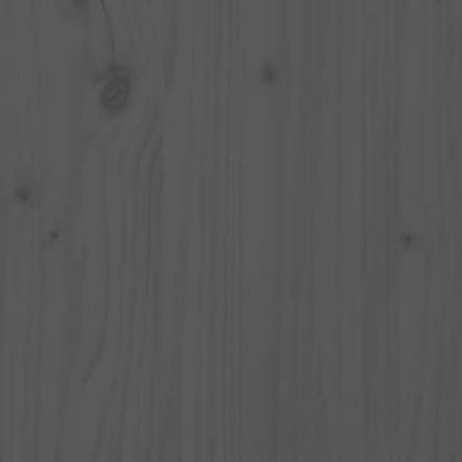 Vidaxl Juego De Muebles De Jardín 10 Piezas Madera Maciza Pino Gris_5