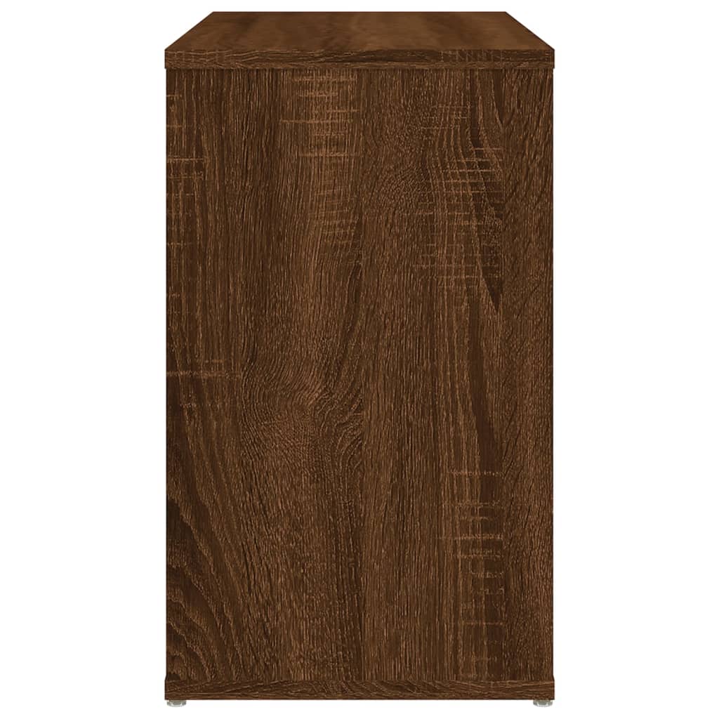 Armario Auxiliar Madera Contrachapada Marrón Roble 60x30x50 Cm / Vetonek_1