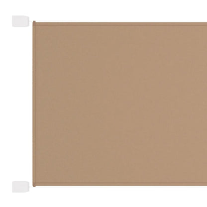 Vidaxl Toldo Vertical Tela Oxford Gris Taupé 100x600 Cm_0