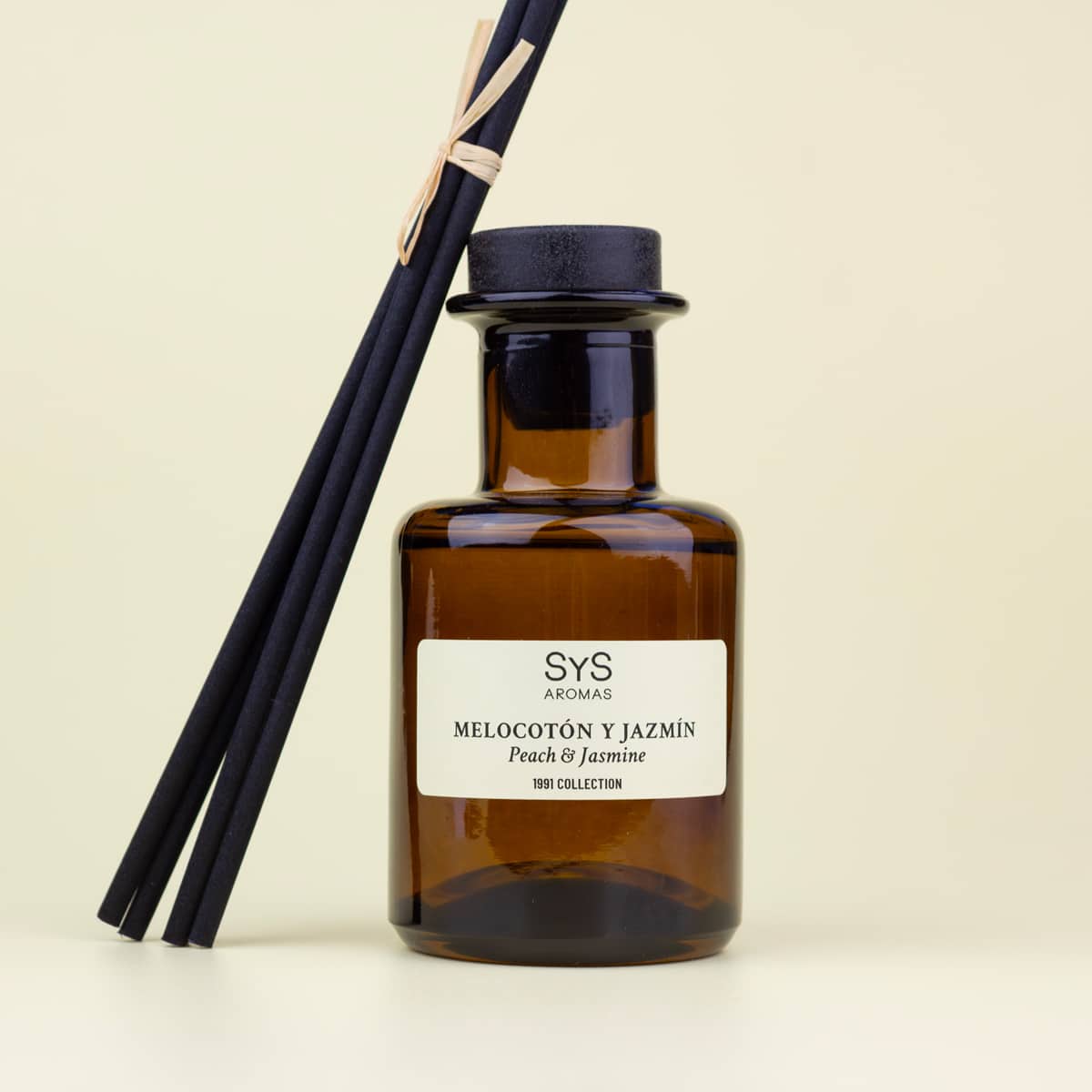 Ambientador Mikado Melocotón y Jazmín 1991 100 ml | Difusor De Varillas | Fragancia Dulce y Floral | Hogar_2