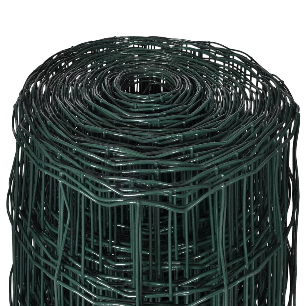 Set De Euro Valla Acero Verde 25x1,2 M / Vetonek_2