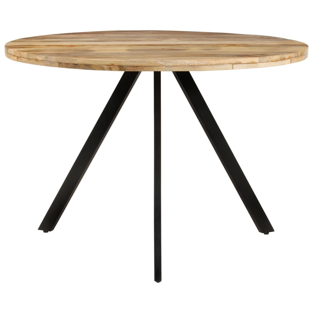 Mesa De Comedor Madera Maciza De Mango 110x75 Cm_0