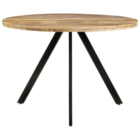 Mesa De Comedor Madera Maciza De Mango 110x75 Cm_0