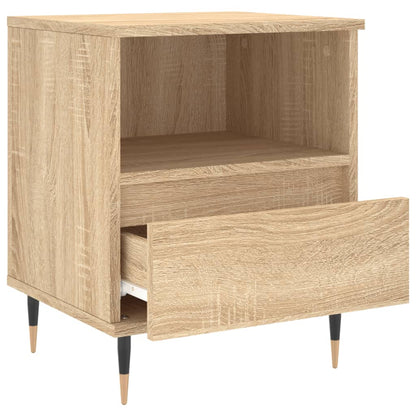 Mesitas Noche 2 Uds Madera Ingeniería Roble Sonoma 40x35x50 Cm_4