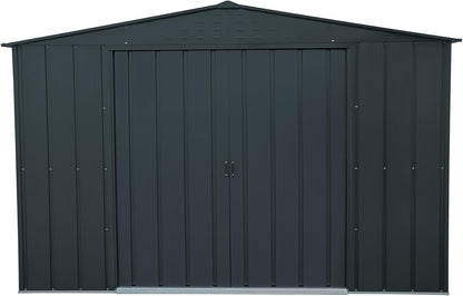 Duramax - Caseta Cobertizo Jardín - Colossus 10x8 - Metal - Color Gris Antracita_3