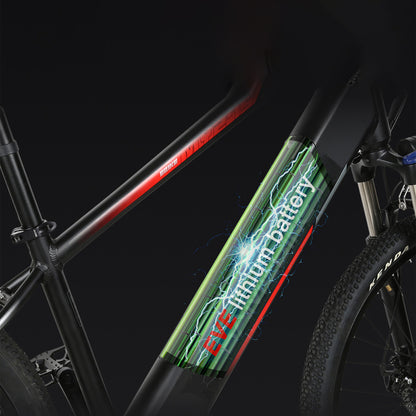 Bicicleta Eléctrica De Montaña Samebike My275 500w-48v-10,4ah (499wh) - Rueda 27.5 Color Negro_3