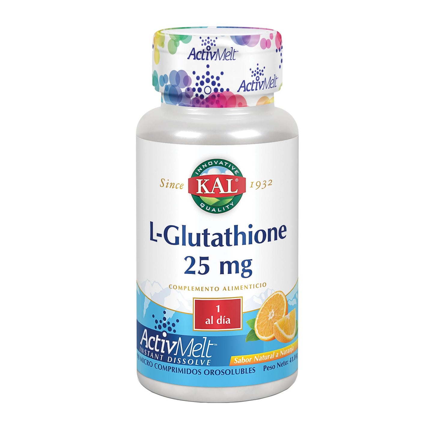 L-glutation 25 mg Kal 30 caps
