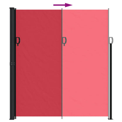 Vidaxl Toldo Lateral Retráctil Rojo 220x300 Cm_4