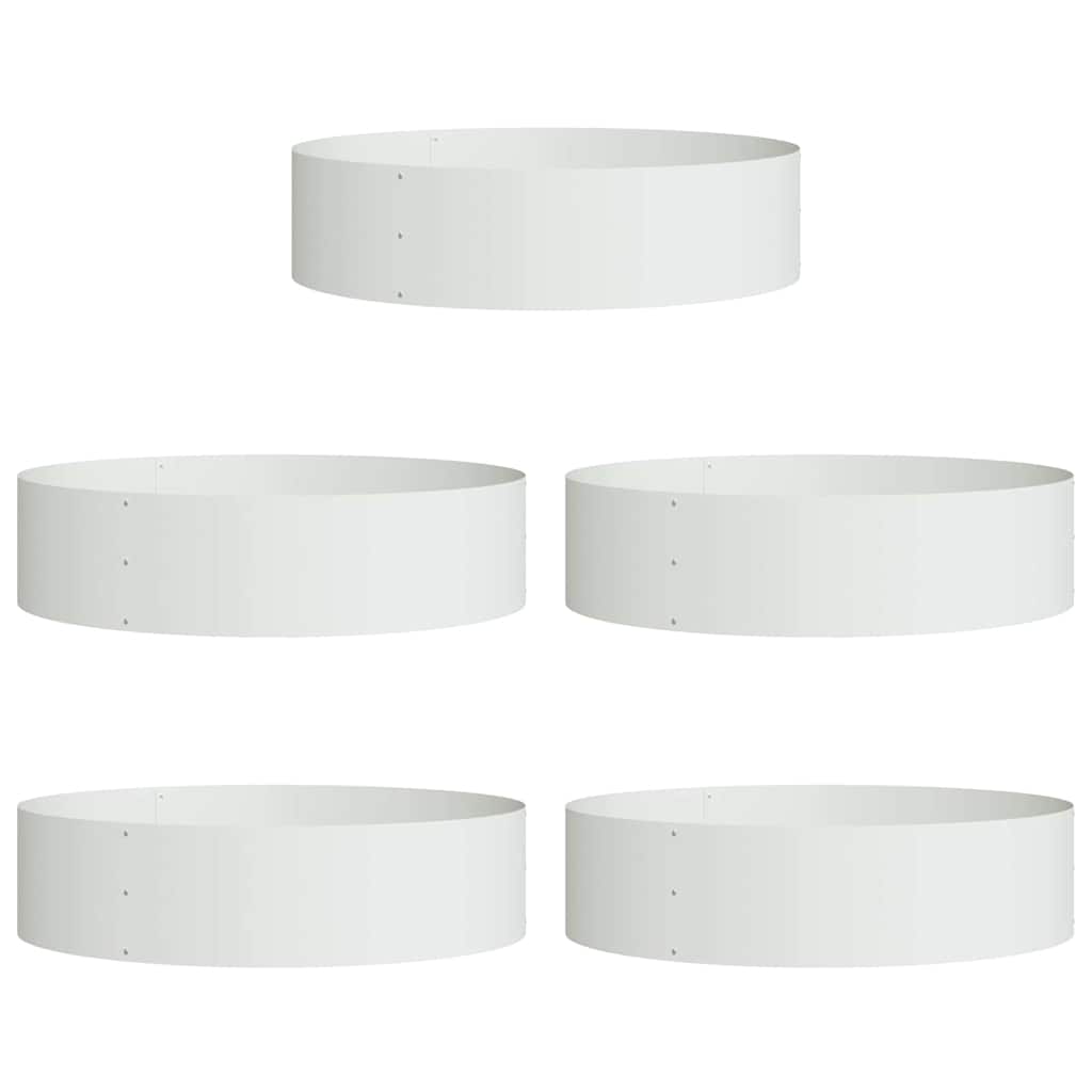 Anillo Para Maceta 5 Pcs 80 X 80 X 20 Cm Acero Laminado En Frío_0