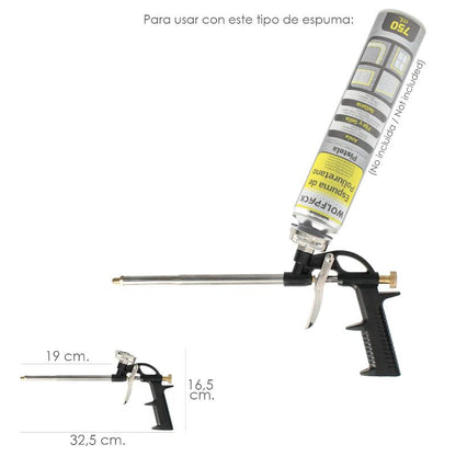Pistola Aplicadora Espuma Poliuretano Regulable