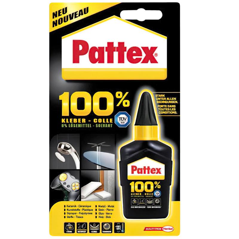Nural- Pattex 100% Cola (botella  50 Gr.)