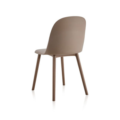 Pack 4 Sillas De Comedor Sabra Polipropileno, Taupé, 48 X 80,5 X 45_5