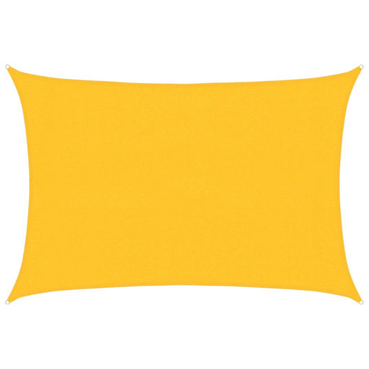 Vidaxl Toldo De Vela Amarillo Hdpe 160 G/m² 3x4,5 M_0