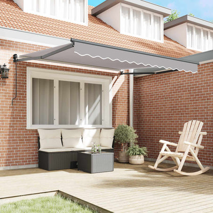 Toldo Retráctil Gris Claro 300 X 250 X 165 Cm_2
