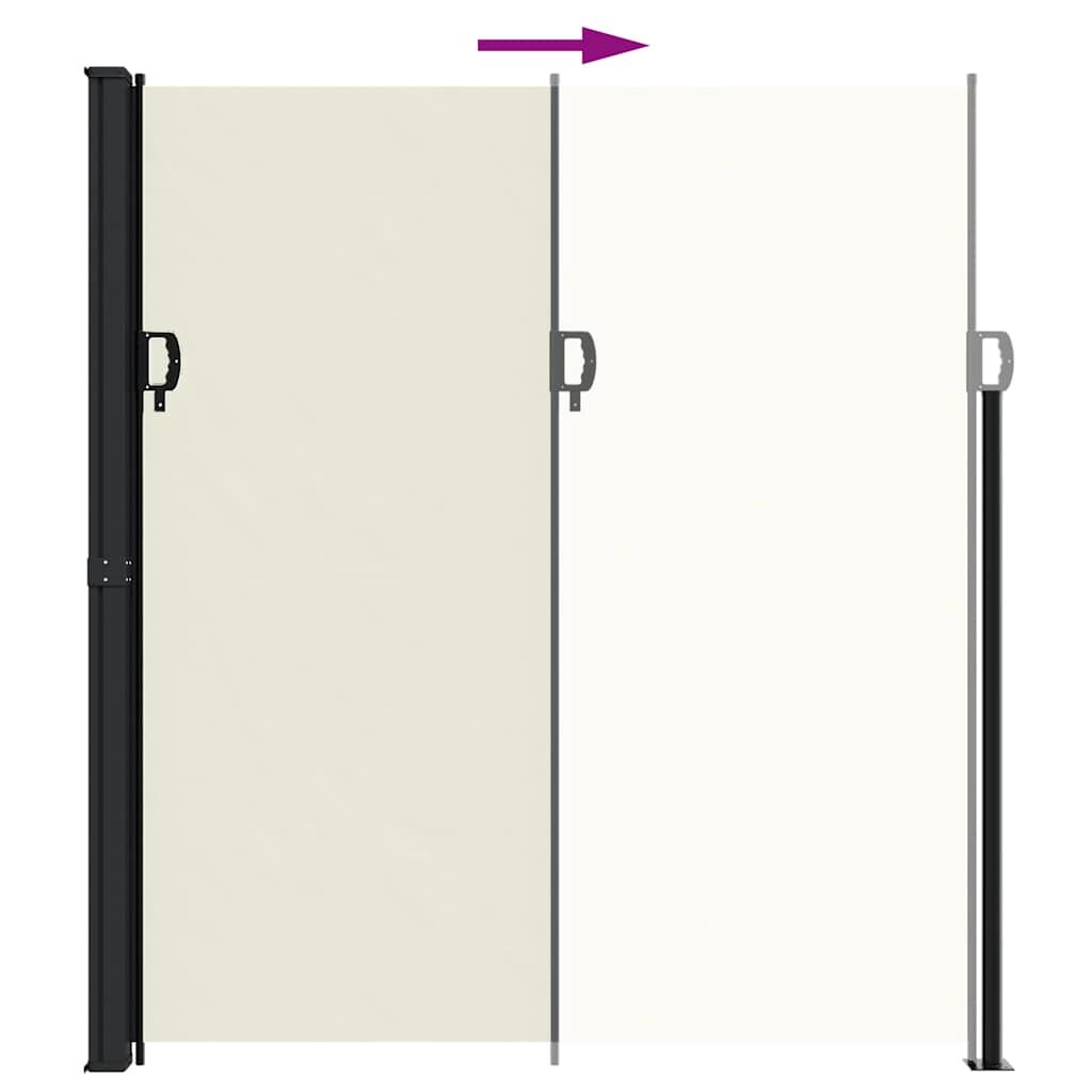 Vidaxl Toldo Lateral Retráctil Crema 220x300 Cm_4
