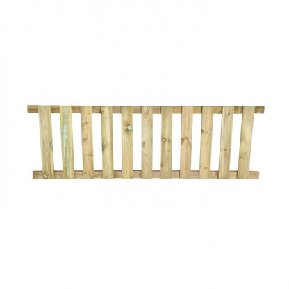 Valla De Madera Masgames Recta 80 Madera Sin Pintar.