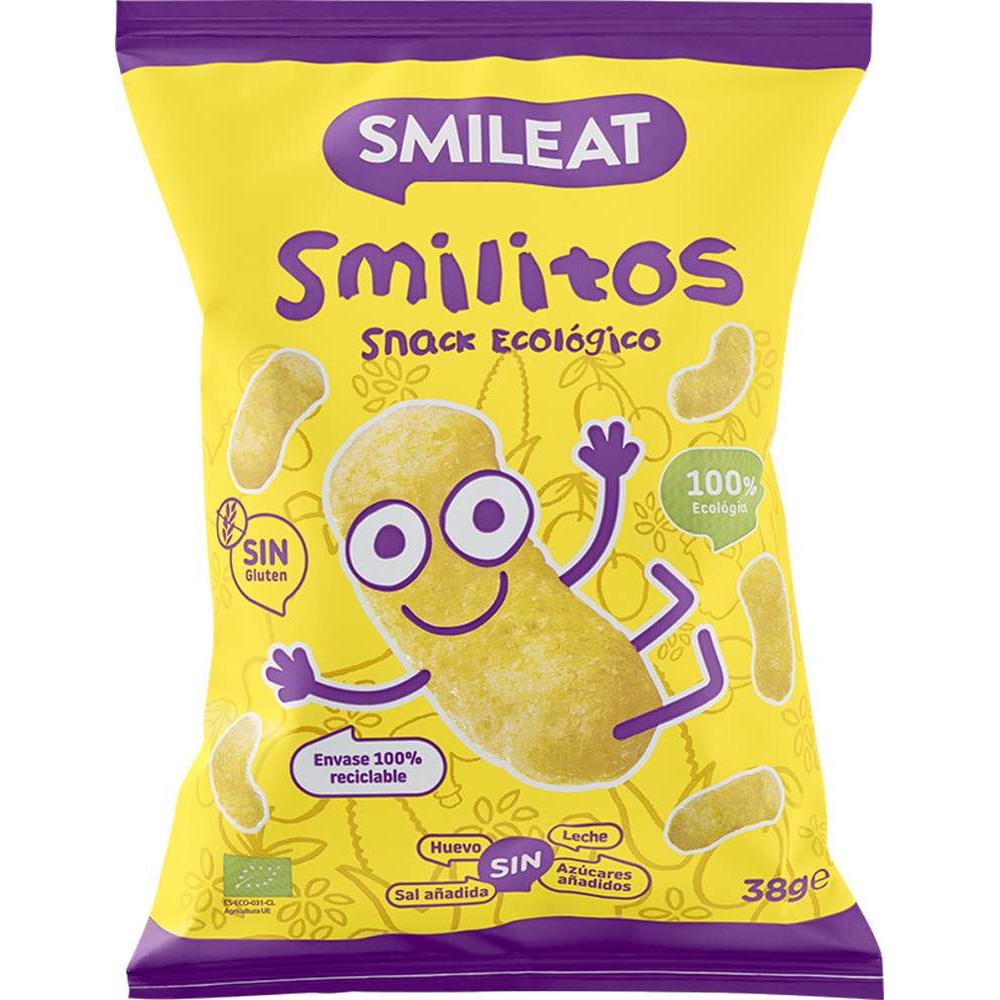 Smilitos, gusanitos de maíz ecológico Smileat, 38g