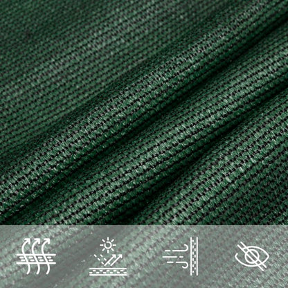 Toldo De Vela Hdpe Verde Oscuro 160 G/m² 7x7 M_3