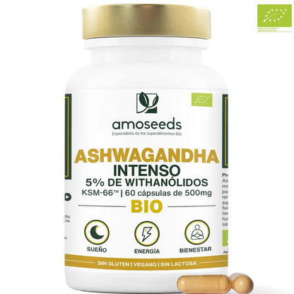 Ashwagandha Bio Ksm-66™, 5% Withanólidos | 60 Cápsulas_0