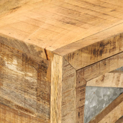Mesa Consola De Madera Maciza De Mango 110x30x76 Cm_3