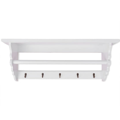 Perchero Estilo Barroco Mdf Blanco_0