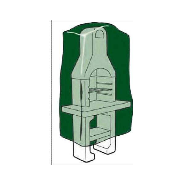 Funda poliéster cubre barbacoas alta