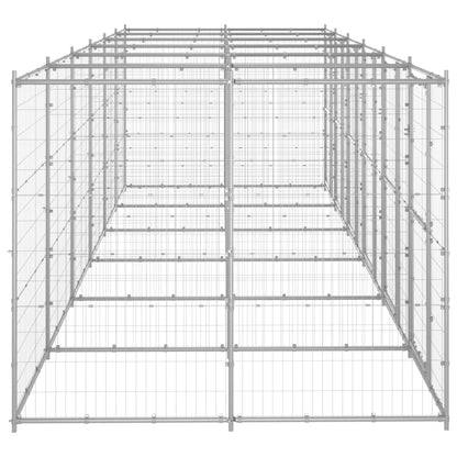 Perrera De Exterior De Acero Galvanizado 14,52 M²_2
