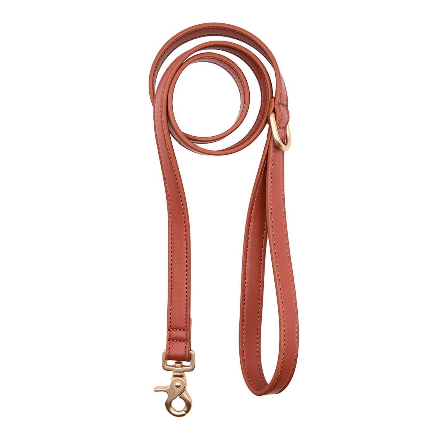 Cafide Correa De Cuero Vegano Marrón. Modelo Jala.