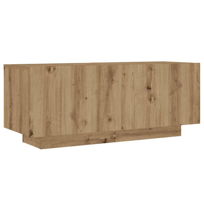 Mesita De Noche Madera De Ingeniería Roble Artisian 100x35x40cm_0