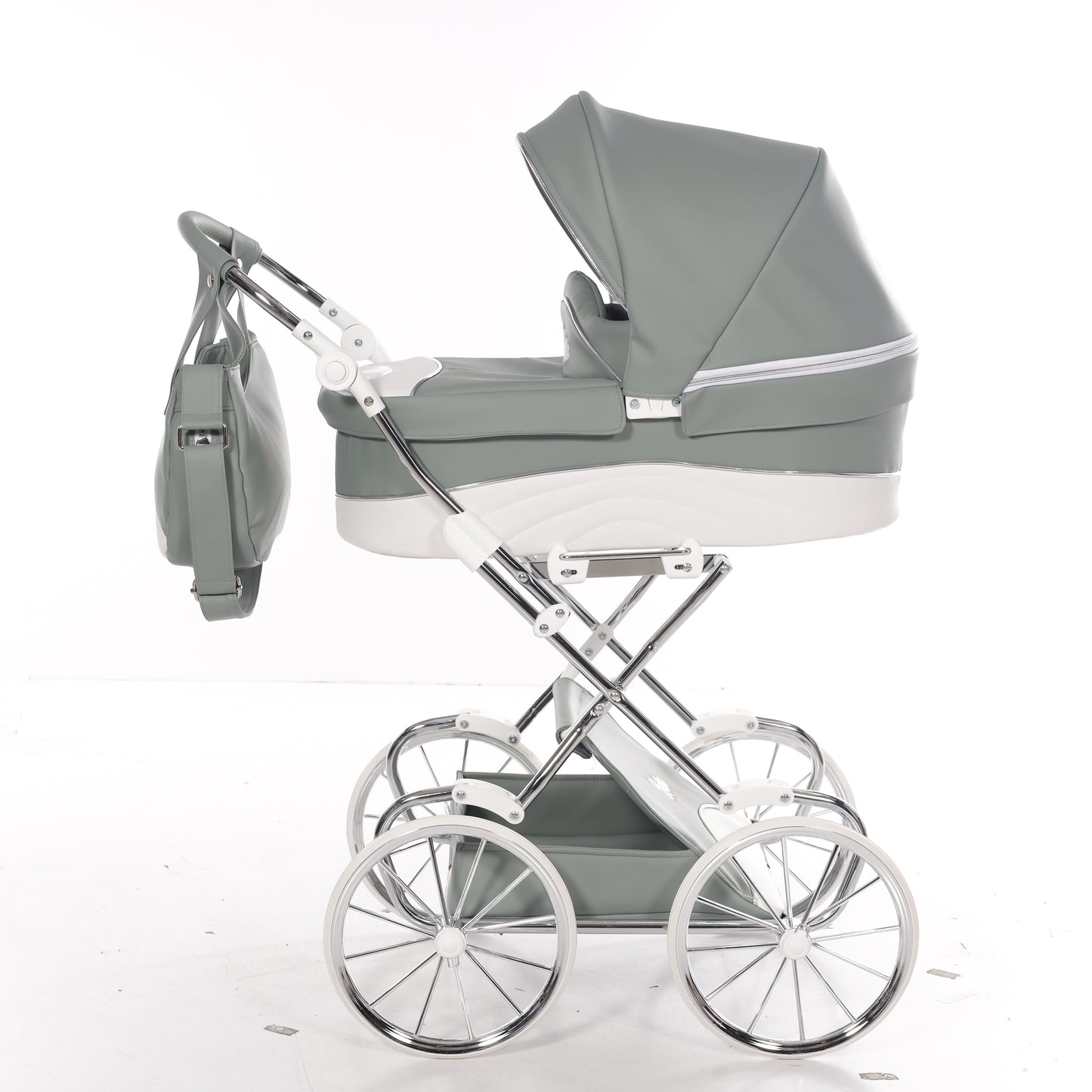 Carro De Muñecas Lulla Maxi Classic Verde