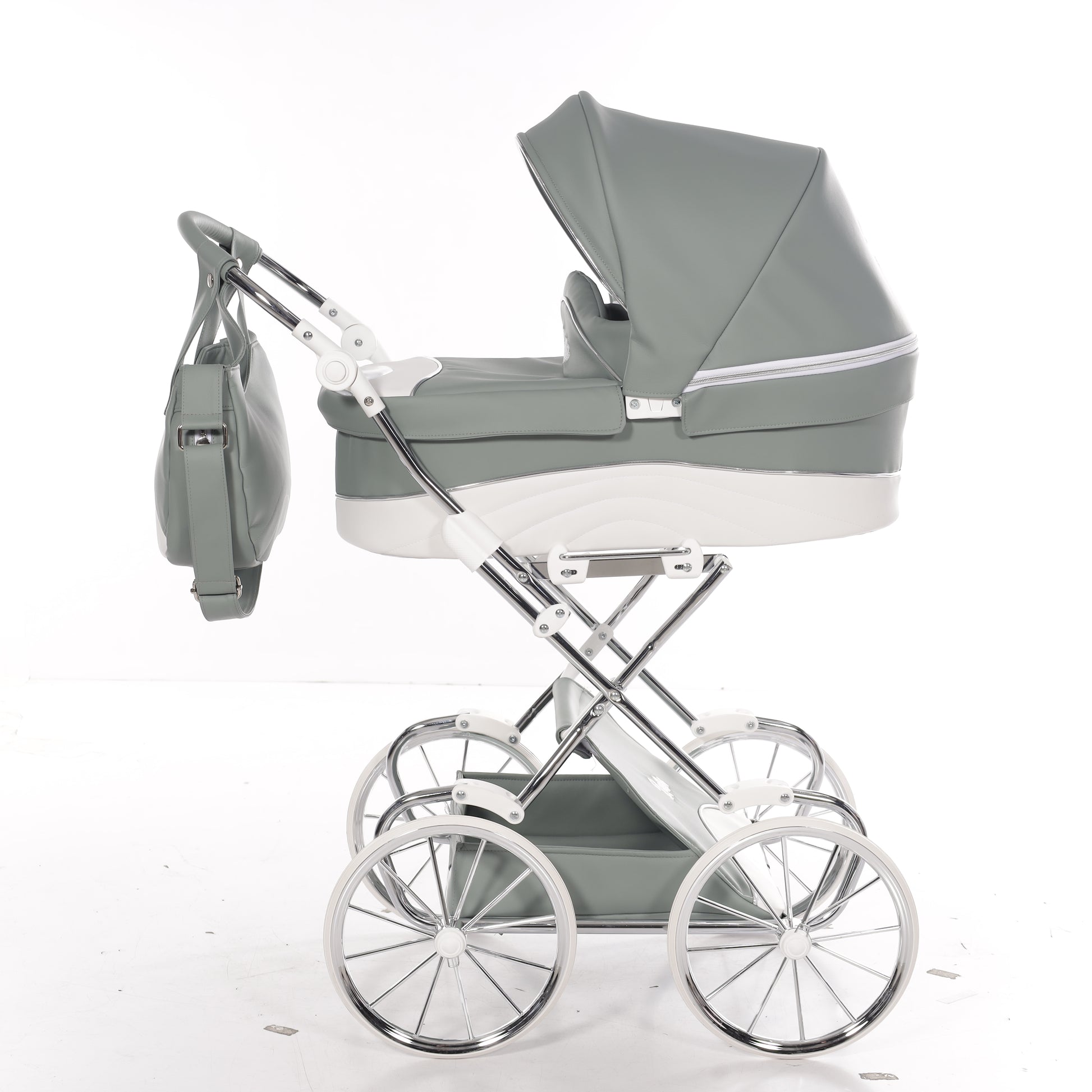 Carro De Muñecas Lulla Maxi Classic Verde