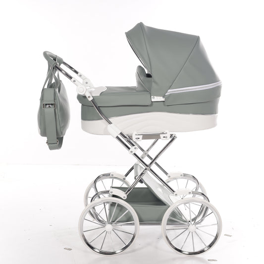 Carro De Muñecas Lulla Maxi Classic Verde