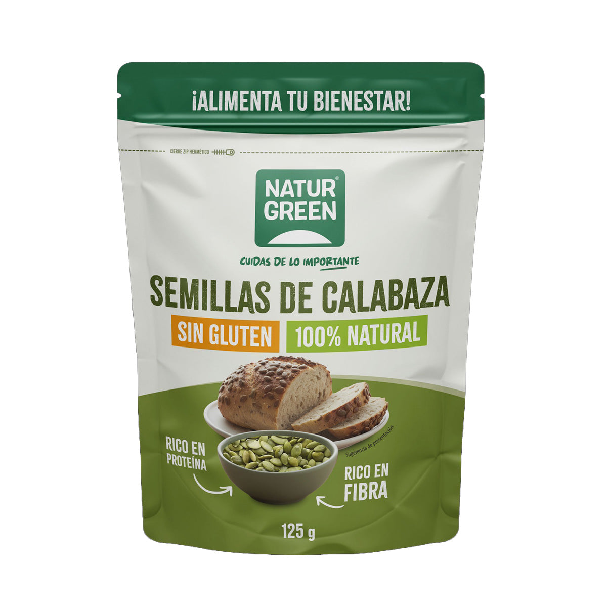 Semillas de Calabaza NaturGreen 125 g