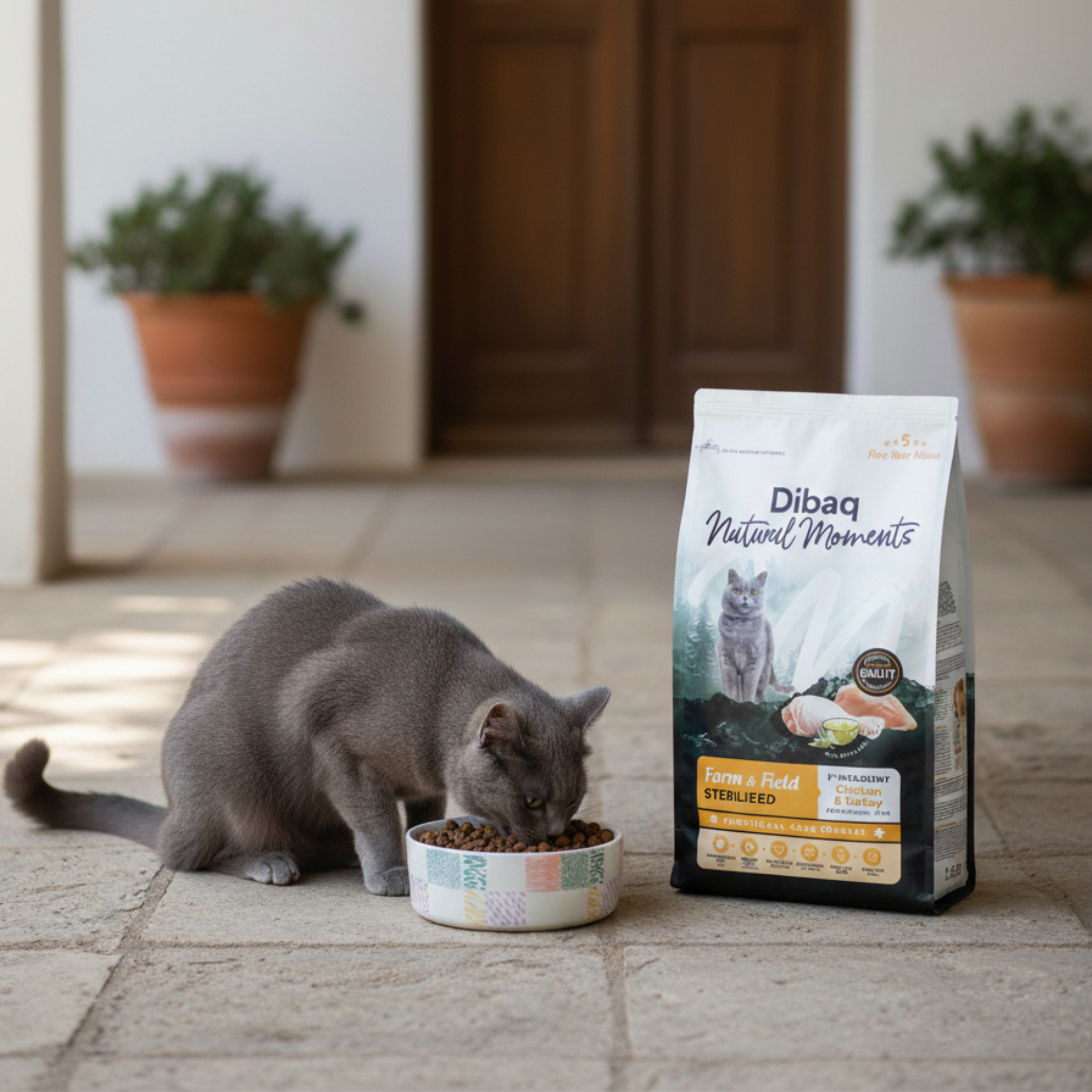 Dibaq Natural Moments 5 Star Esterilizado Pollo Y Pavo 6 Kg_4