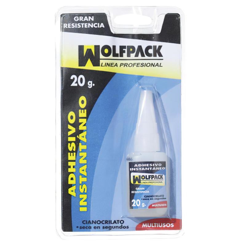 Pegamento Ciano Acrilato Wolfpack 20 Gramos_0