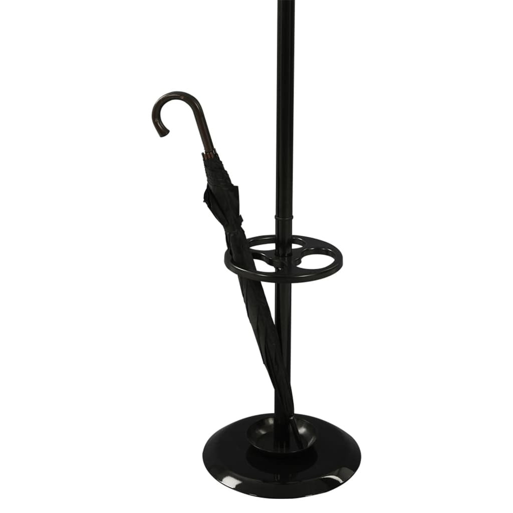 V-part Perchero De Pie Con 8 Ganchos Porcelain Negro 178 Cm_2