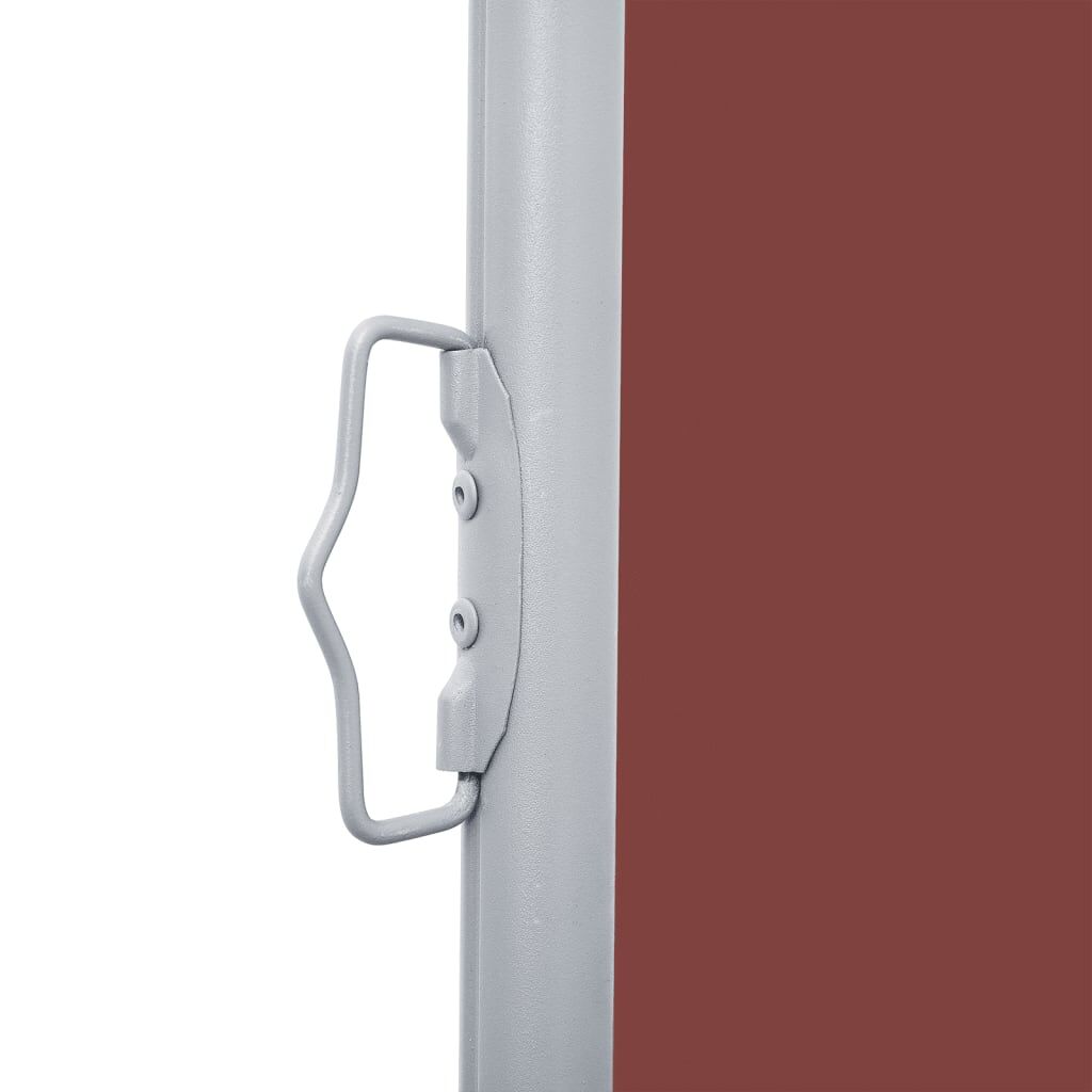 Vidaxl Toldo Lateral Retráctil Marrón 140x600 Cm_4
