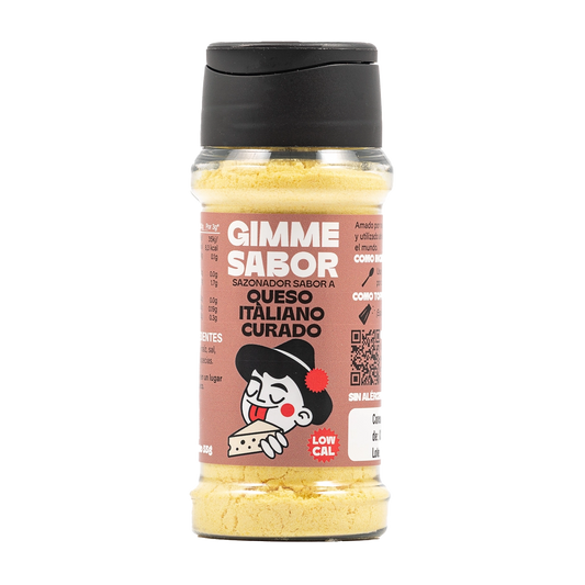 Sazonador Vegetal Sabor A Queso Parmesano 55g | Sin Gluten, Sin Alérgenos | Gimme Sabor_0
