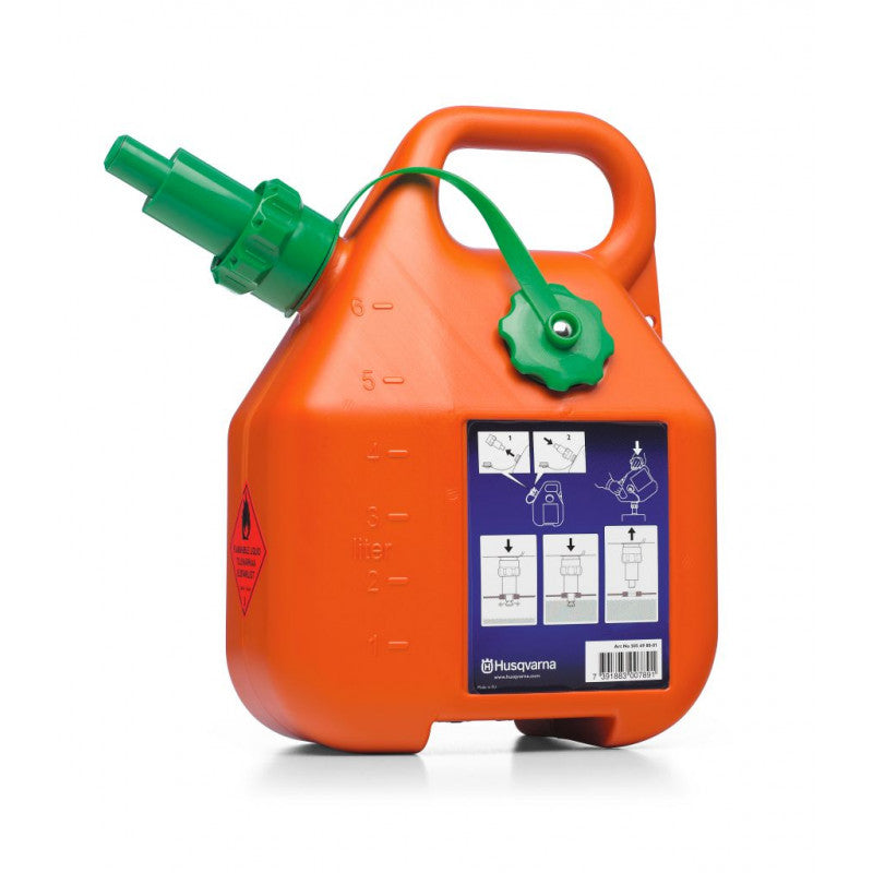 Husqvarna - Bidón Gasolina Naranja Capacidad 6 L_0