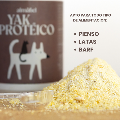 Yak Proteico - Churpi En Polvo  - Refuerzo Natural Rico En Proteínas