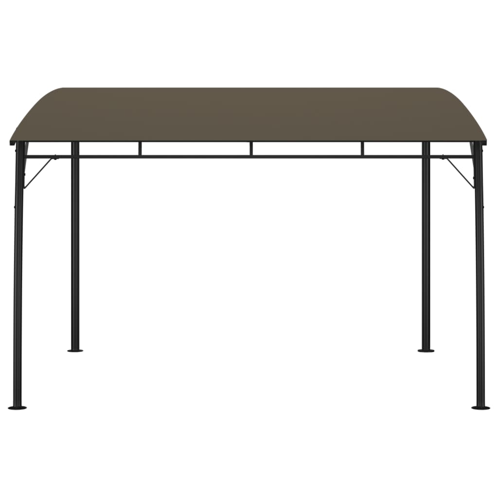 Toldo Parasol De Jardín Gris Taupe 3x3x2,55 M_0