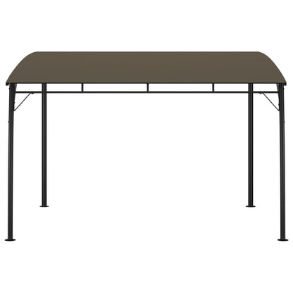 Toldo Parasol De Jardín Gris Taupe 3x3x2,55 M_0