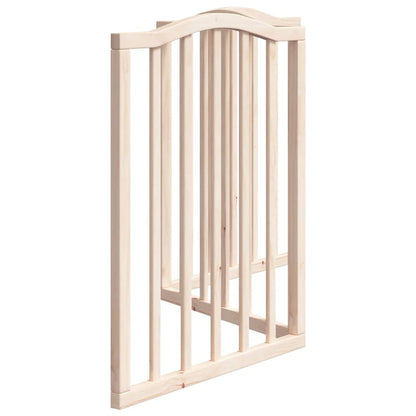 Vidaxl Puerta Para Perros Plegable 3 Paneles Madera De Álamo 150 Cm_4